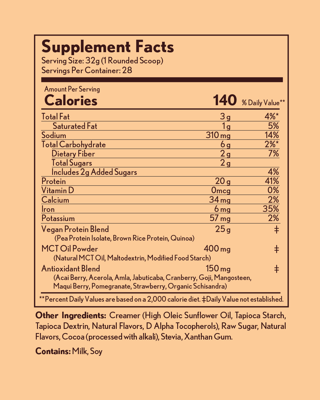 Toasty Winter Cocoa – 2lb Protein Powder