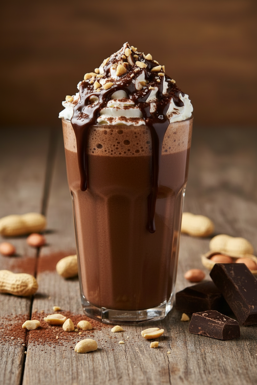Salted Peanut Butter Cocoa shake