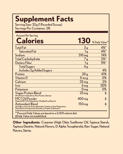 Vanilla Cream Swirl – 2lb Protein Powder