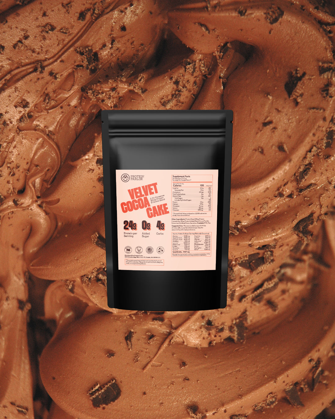Sample Pouch - Velvet Cocoa Cake